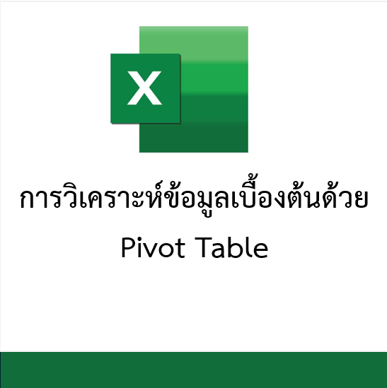 การวิเคราะห์ข้อมูลเบื้องต้นด้วย